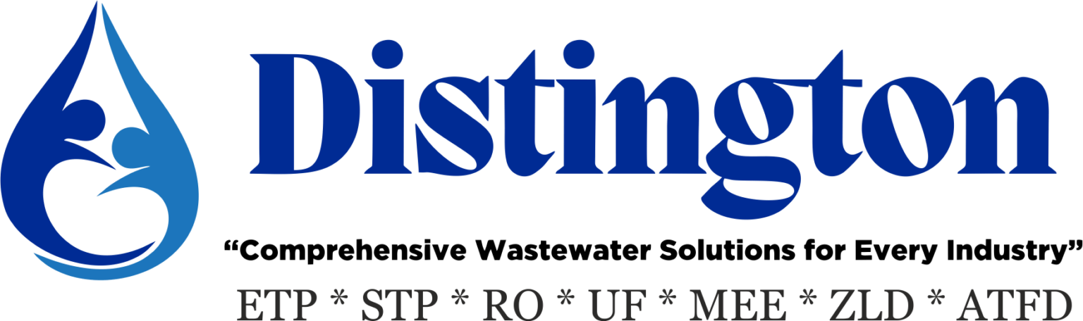 Official logo of Distington Engineers & Consultant Pvt. Ltd., providing comprehensive wastewater solutions.