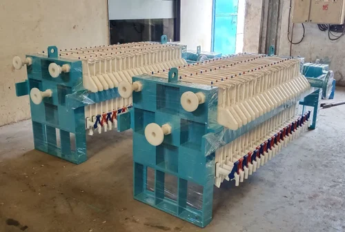 Industrial plate and frame filter press for sludge dewatering by Distington Engineers & Consultant Pvt. Ltd.