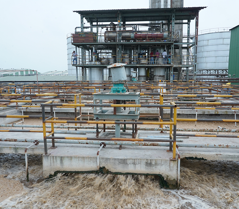 Multi-level industrial wastewater treatment and processing plant by Distingon Engineers & Consultant Pvt. Ltd.