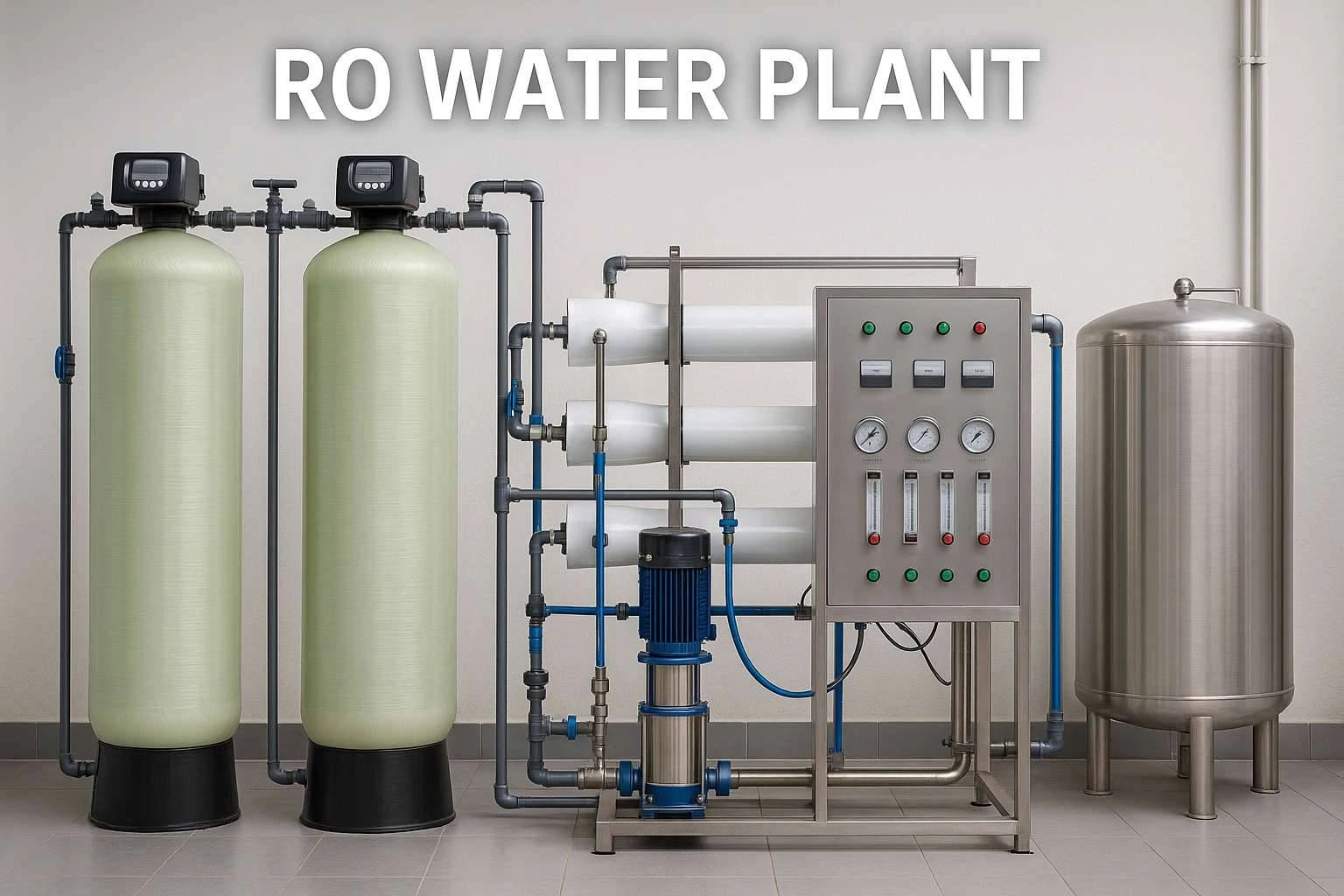 Leading Industrial RO Plant Manufacturer in India